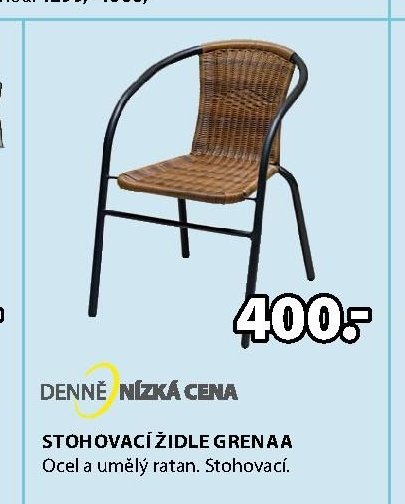 Stohovací židle GRENAA