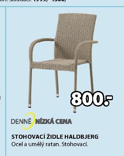 Stohovací židle HALDBJERG