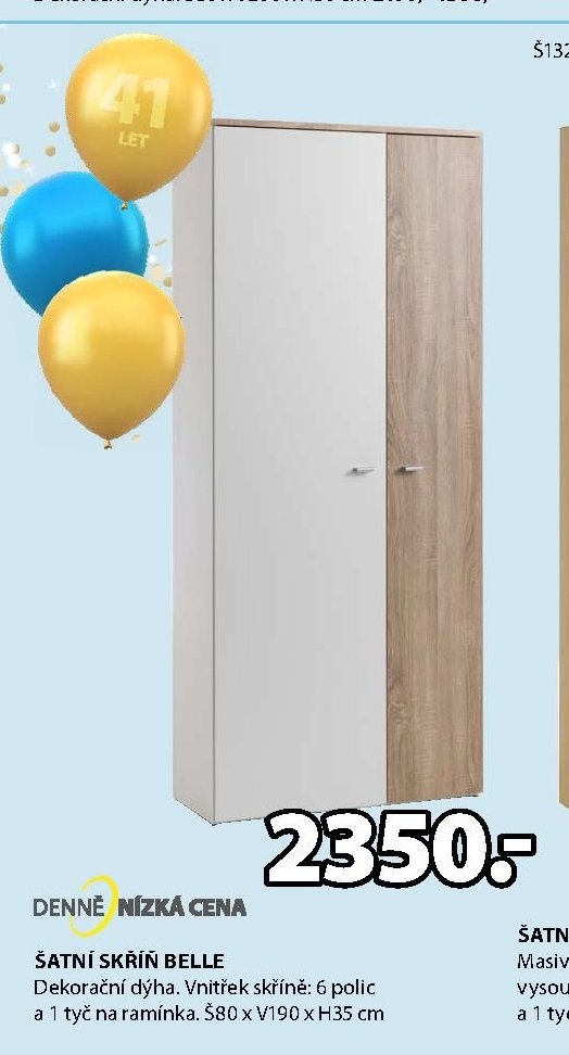 ŠATNÍ SKŘÍŇ BELLE