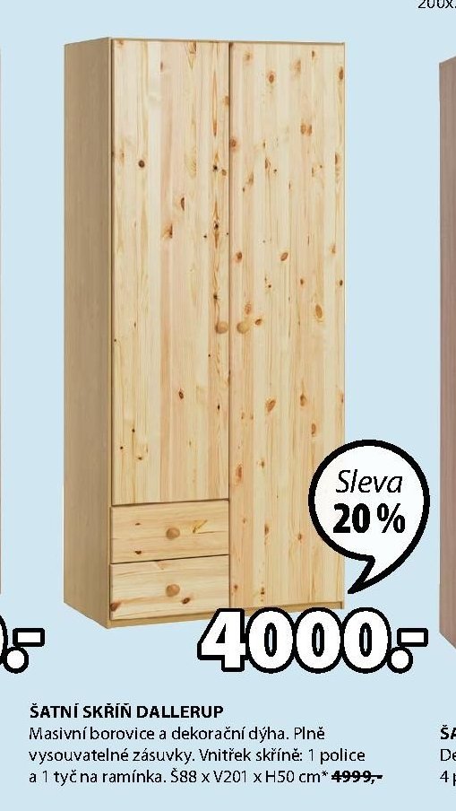 ŠATNÍ SKŘÍŇ DALLERUP