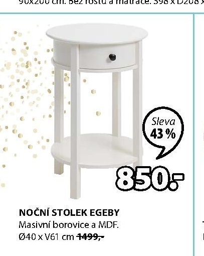 Noční stolek EGEBY