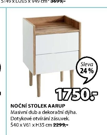 Noční stolek AARUP