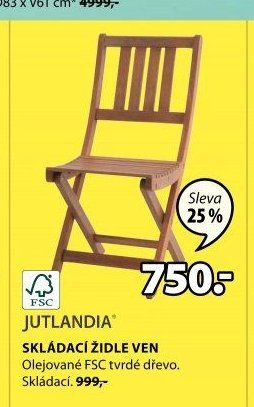 SKLÁDACÍ ŽIDLE VEN