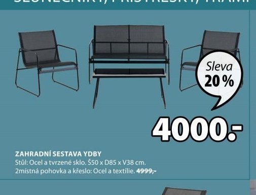 ZAHRADNÍ SESTAVA YDBY