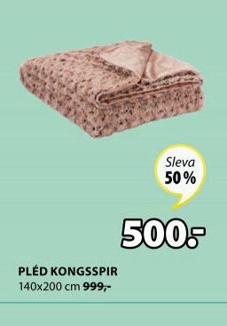 PLÉD KONGSSPIR