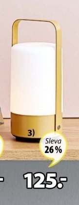 LAMPA NA BATERIE VILLY