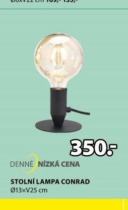 STOLNÍ LAMPA CONRAD