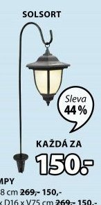 Solární lampy Solsort