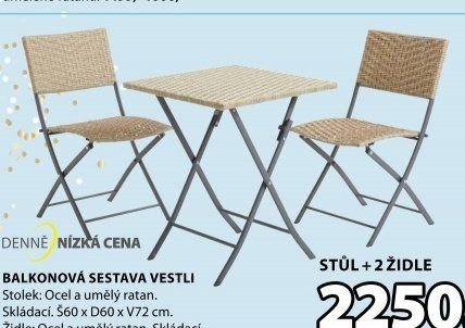 Balkónová sestava Vestli