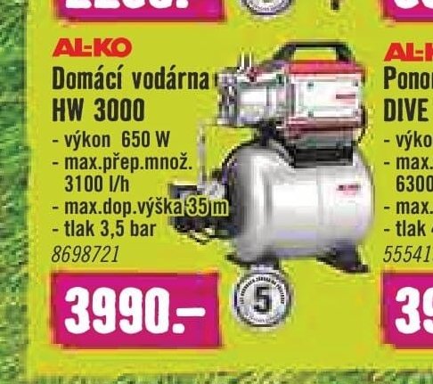 AL-KO Domácí vodárna HW 3000