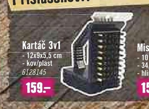 Kartáč 3v1