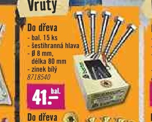 Vruty do dřeva