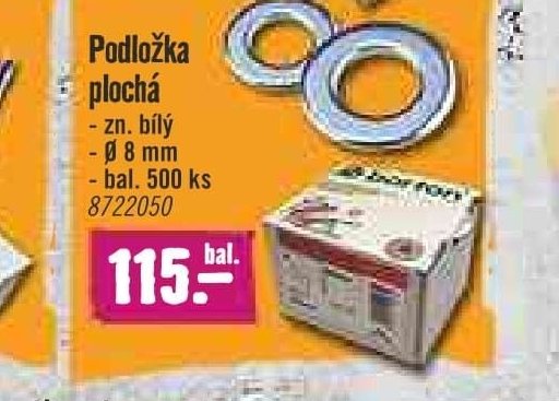 Podložka plochá