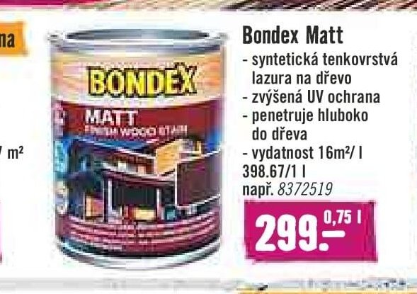 Bondex Matt