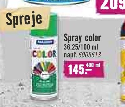 Spray color
