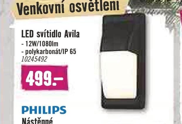 LED svítidlo Avila
