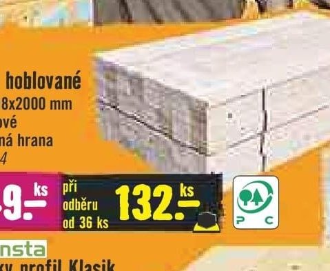 Prkno hoblované