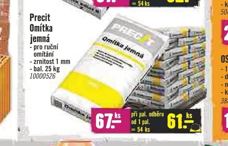 Precit Omítka jemná