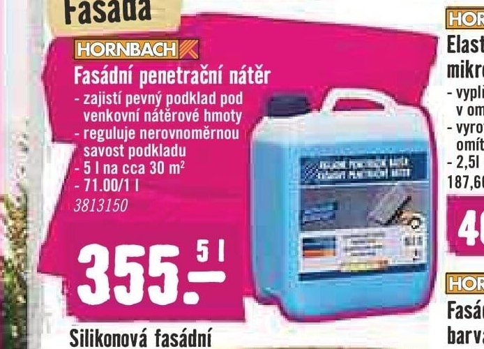 Fasádní penetrační nátěr