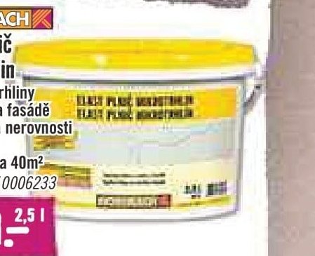 Elast plnič mikrotrhlin