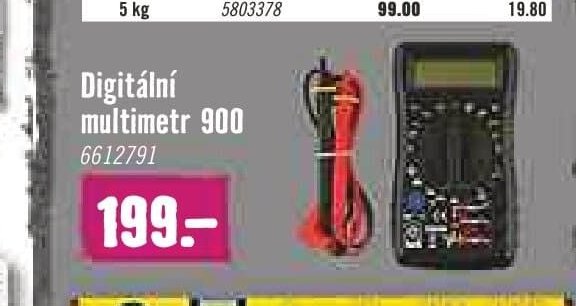 Digitální multimetr 900