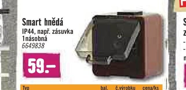 Smart hnědá