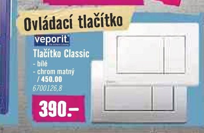 Veporit Tlačítko Classic