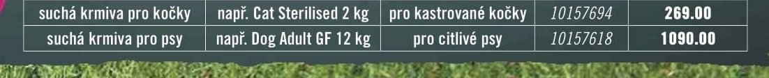 Suchá krmiva pro psy
