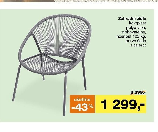 Zahradní židle