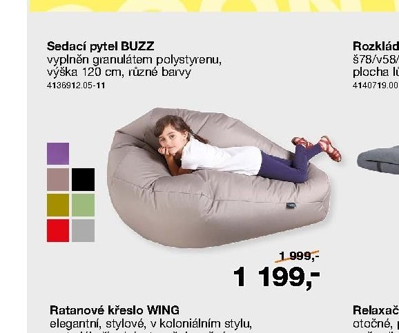 Sedací pytel BUZZ