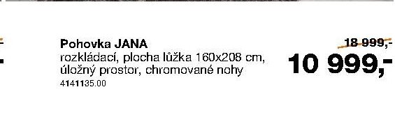 Pohovka JANA