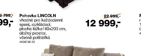 Pohovka LINCOLN