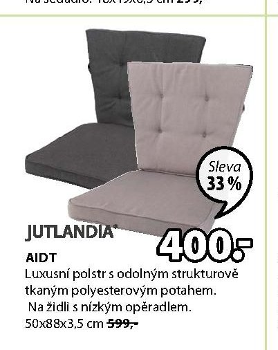 JUTLANDIA AIDT Luxusní polstr