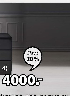 KOMODY LIMFJORDEN 4 zásuvky