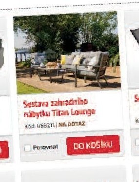 Sestava zahradního nábytku Titan Lounge