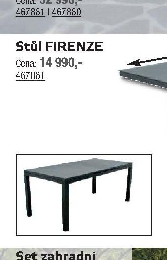 Stůl FIRENZE