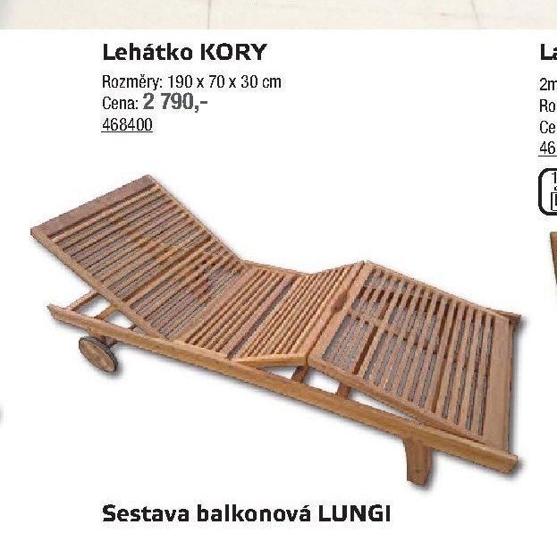 Lehátko KORY
