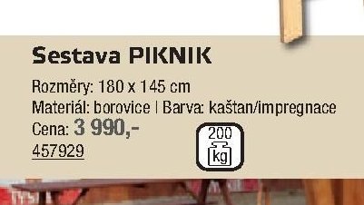 Sestava PIKNIK