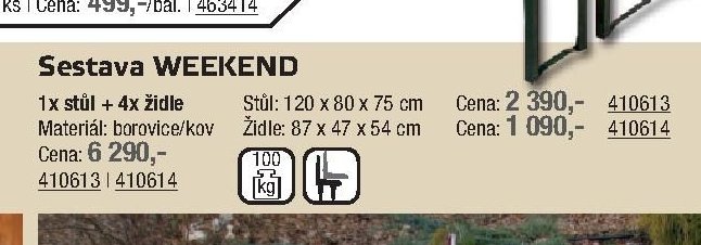 Sestava WEEKEND