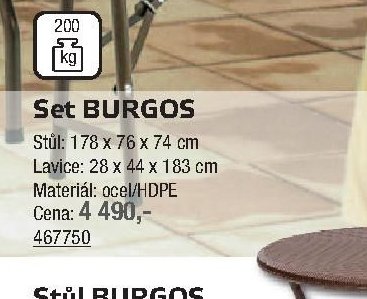 Set BURGOS