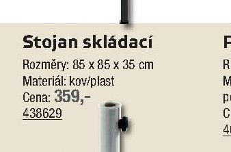 Stojan skládací