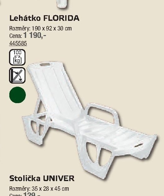 Lehátko FLORIDA