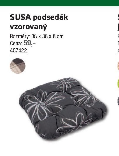 SUSA podsedák vzorovaný