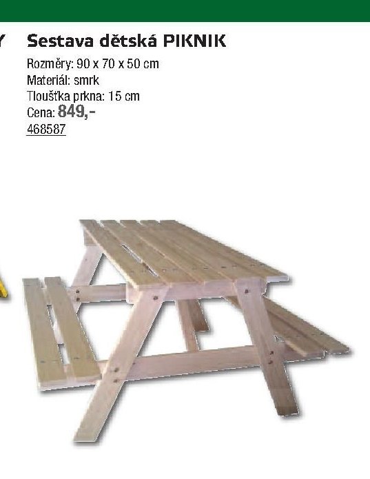 Sestava dětská PIKNIK