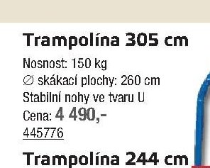 Trampolína 305 cm