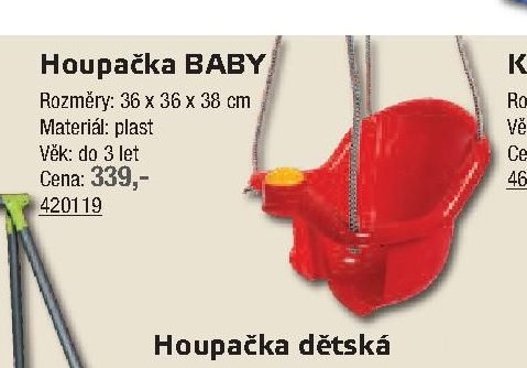 Houpačka BABY