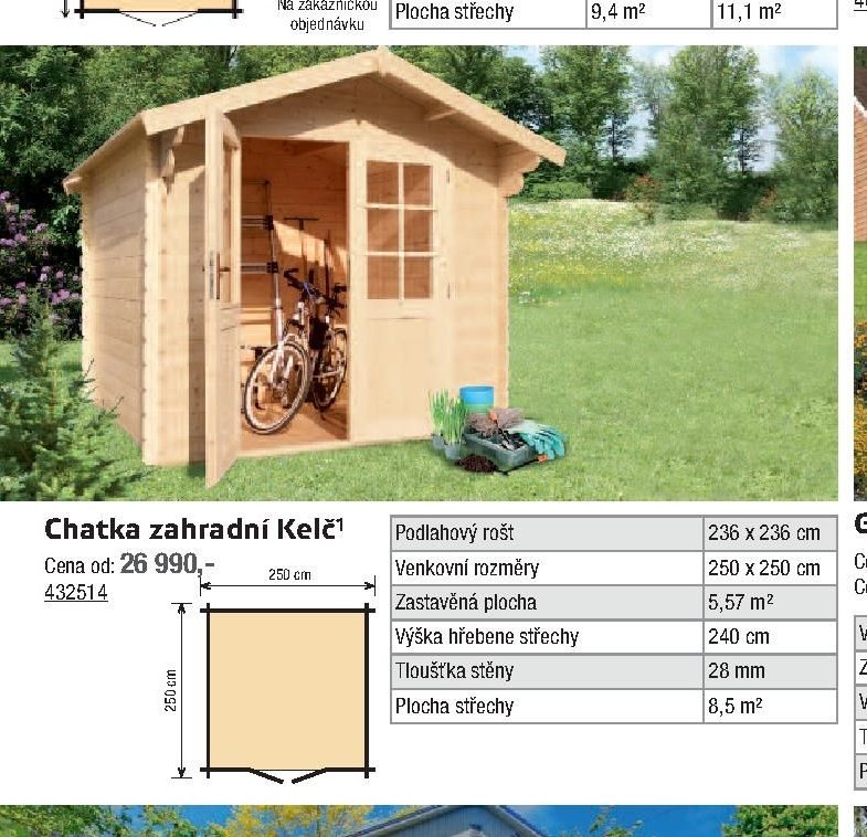 Chatka zahradní Kelč