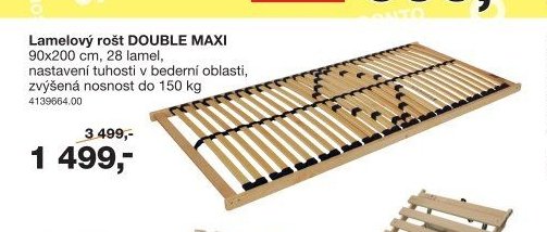 Lamelový rošt DOUBLE MAXI