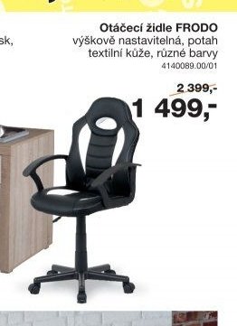 Otáčecí židle FRODO