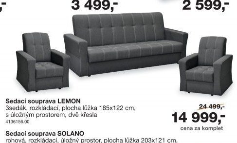 Sedací souprava LEMON